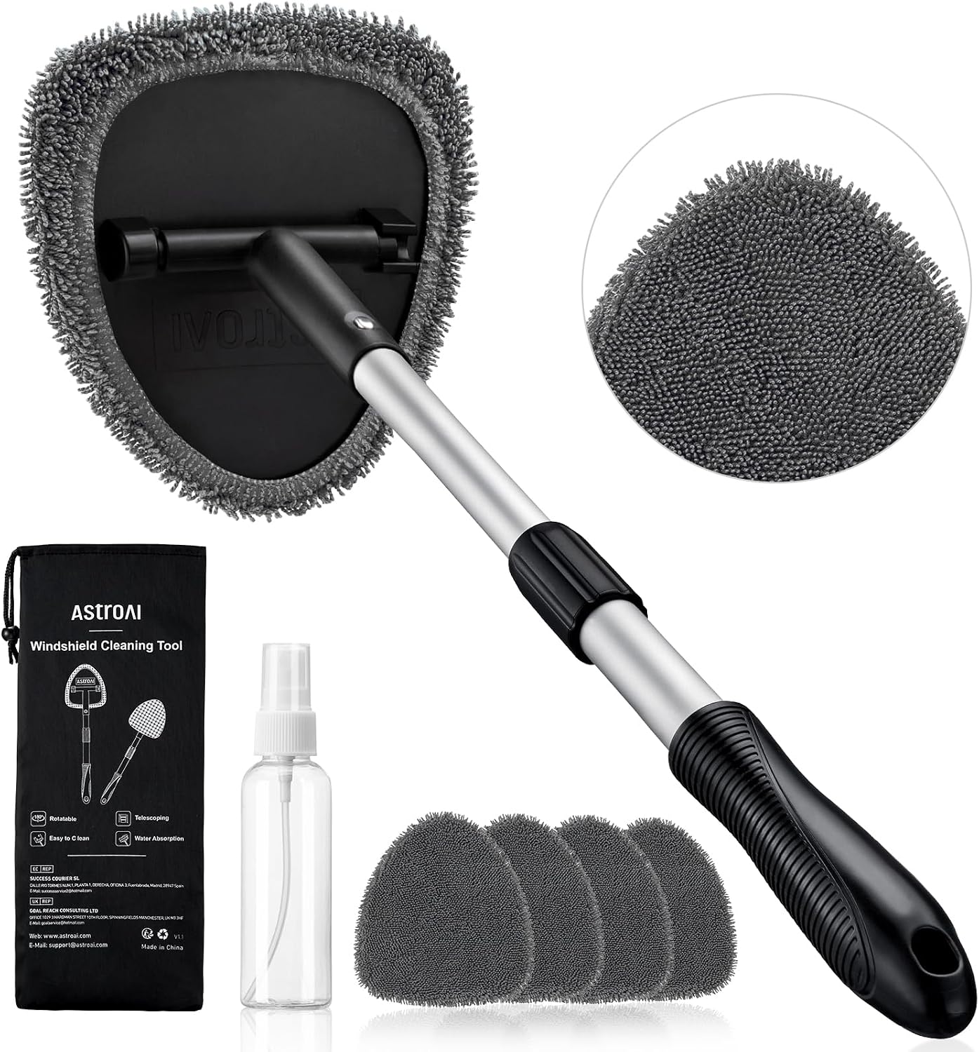 Clear Vision Ahead: Why a Telescoping Windshield Wand is a Detailing Essential