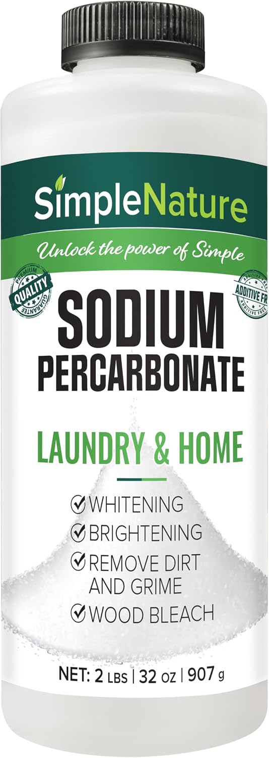 Sodium Percarbonate: A Versatile Oxygen-Based Cleaner for Laundry and Home Care