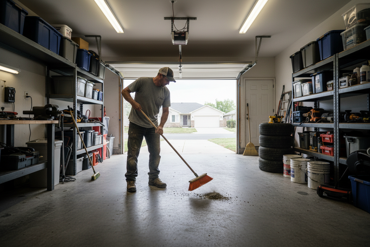 The Broom and Dustpan Set That Finally Handled Everyday Messes with Ease