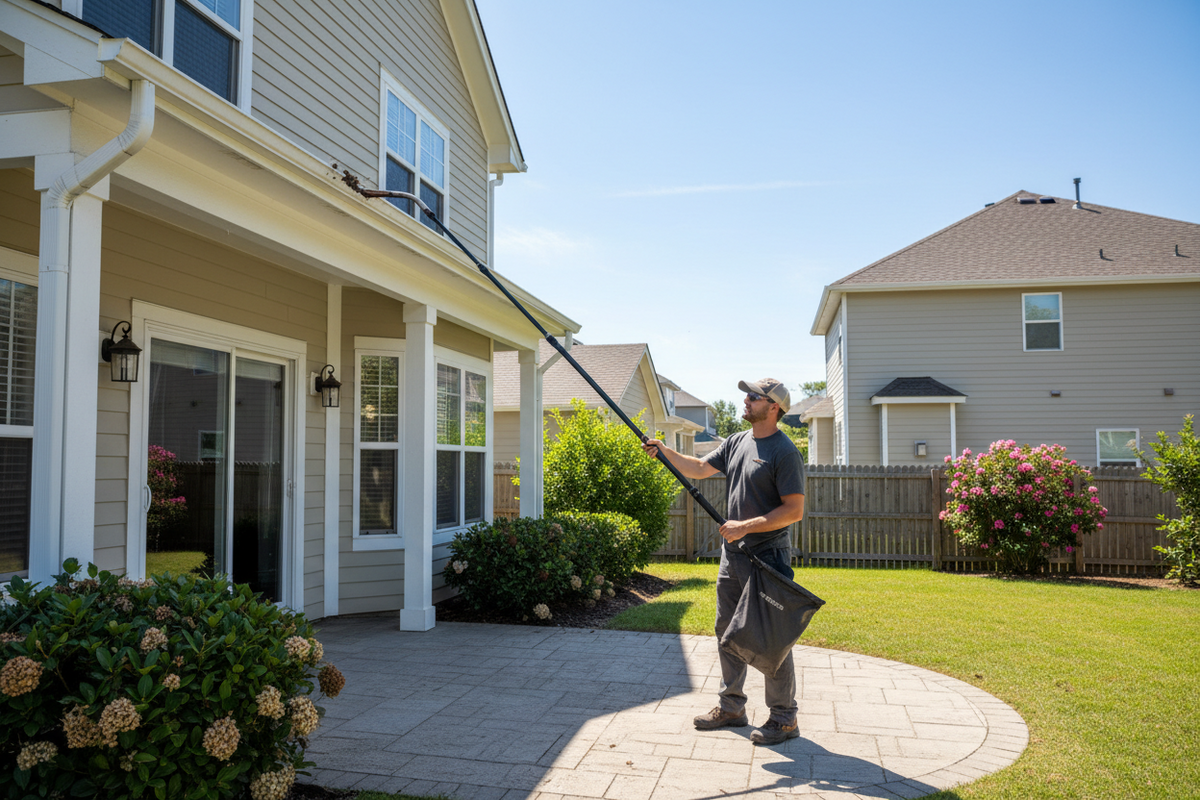 Clear Roof Gutters Safely and Effortlessly Right from the Ground