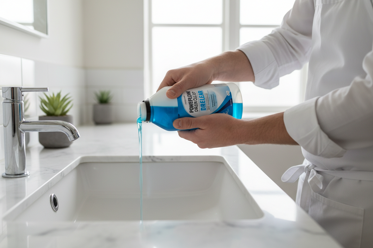 A Better Way to Freshen Drains: How Enzyme Drain Cleaners Help Tackle Organic Buildup and Odors