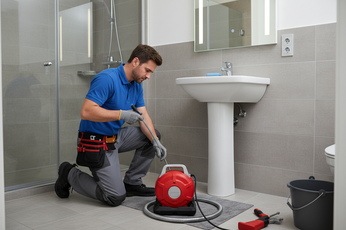 Unclog Pipes Like a Pro: The Ultimate Dual-Powered Heavy-Duty Drain Auger