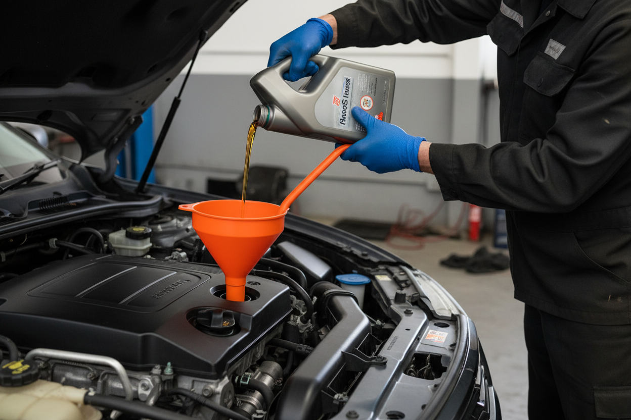 The Funnel Set That Took the Mess Out of Every Fluid Change