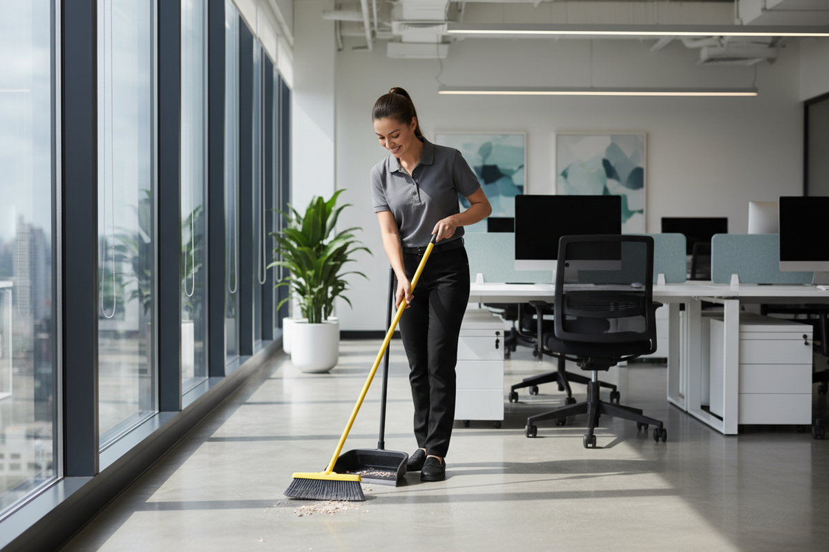 The Broom Set That Finally Made Cleaning Feel Efficient