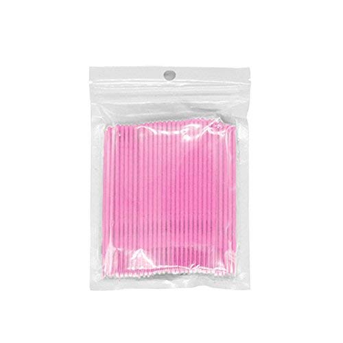 G2PLUS Micro Cotton Swabs 500PCS Disposable Eyelash Extension Applicators | Cotton Tips for Lash Extension Prep, Precise Detailing, Adhesive Cleanup, Professional Beauty Routines and Salon Work