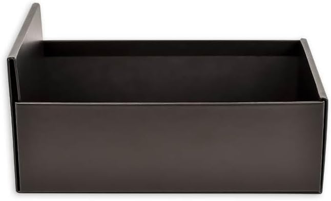 Tarifold DVD and CD Storage Box, Holds 80 Sleeves, Durable Cardboard, Black | Fits DVD, CD and Blu-Ray sleeves, lightweight yet sturdy cardboard, surface-treated interior and exterior, scratch-resistant