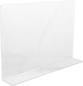 VOSAREA Acrylic Sink Splash Guard, Freestanding Kitchen Splash Panel Barrier Behind Faucet Kitchen Island Sink Backsplash Guard 13.76x8.25in