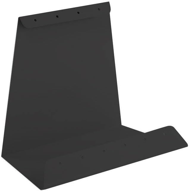 Tarifold Desktop Reference Display Base, Metal Desk Stand, Black | Metal desktop base for compatible reference systems, supports Letter, A3 and A5 brackets, rubber feet for stability