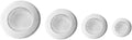 Drain Hair Catcher,Drain Stoper,Shower Drain Cover for Bathtub, Kitchen Sink Strainer, Stainless Steel Bathroom Sink, Drain Stopper with (4 PCS,White,2.1 in to 4.5 in)