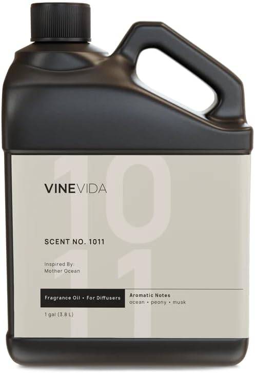 VINEVIDA (128oz) Hotel Fragrance Collection Diffuser Oil - Hotel Scents Diffusers for Home - Cold Air Diffuser Oil - Hotel Scent Essential Oil - Scent No.1011 Inspired by Mother Ocean