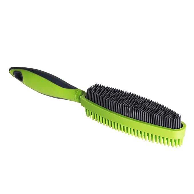 Rubber Pet Hair Remover Brush for Clothes, Couches & Pets