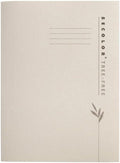 Jalema Tree-Free Two-Pocket Folders, 9" x 12", 10 Pack, Natural Beige | 10 folders, holds up to 50 sheets, cardboard made from agricultural waste, natural beige, for office, school or presentations