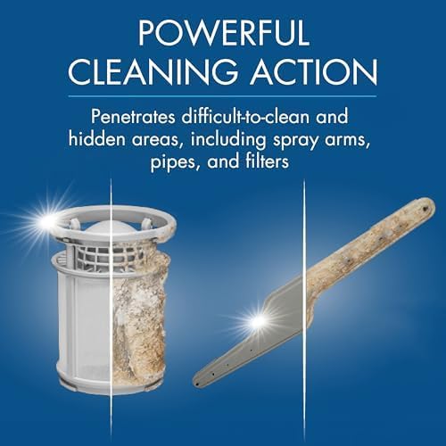 Summit Brands DM03N-SS Glisten Dishwasher Magic Machine Cleaner and Disinfectant, 12 Fl Oz Bottle, 2-Pack , White