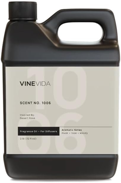 VINEVIDA (32oz) Hotel Fragrance Collection Diffuser Oil - Cold Air Diffuser - Fairmont Hotel Inspired Scent No.1006
