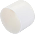 uxcell 20pcs Rubber End Caps 29mm ID Vinyl Round Tube Bolt Cap Cover Screw Thread Protectors White