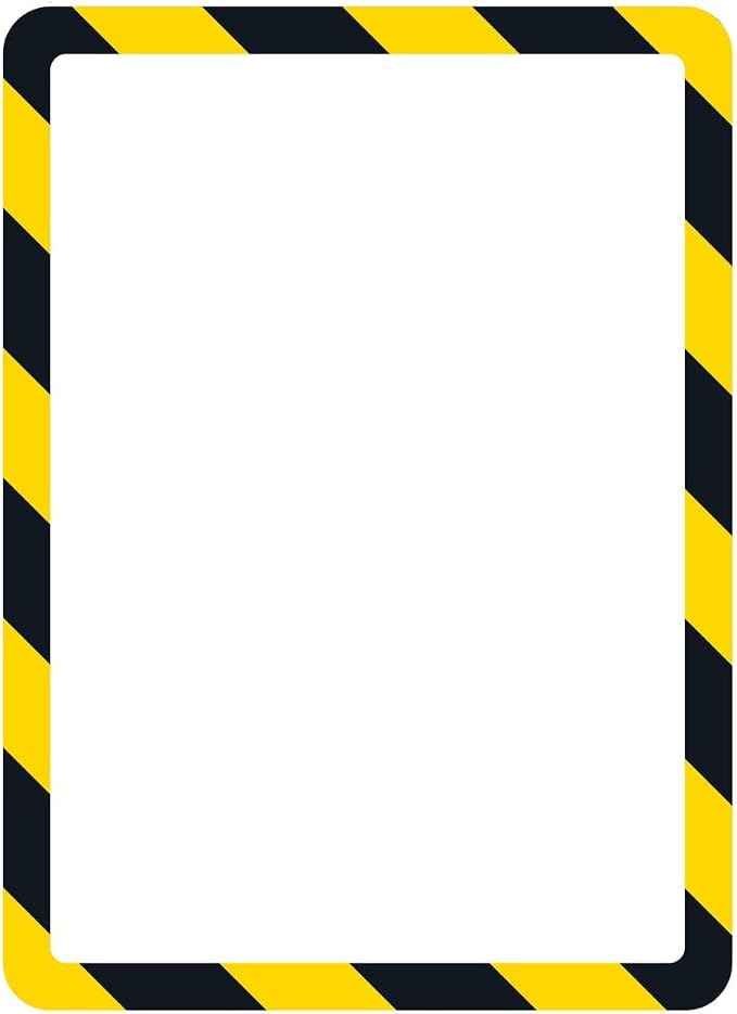 Tarifold Self-Adhesive Document Pockets, 2 Pack | 2 clear self-adhesive pockets, easy document loading, secure adhesive backing, protects documents