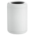 White Bathroom Trash can,10L/2.6GAL, Open Top Wastebasket Bin,Garbage Can for Bathroom,Living Room,Office,Kitchen,Bedroom,Hotel (White)