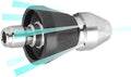 MIZORLIE Pressure Washer Sewer Jetter Nozzle with Stainless Steel | Durable Design Sewer Jet Nozzle,Pressure Drain Jetter Hose Nozzle,1/4'' Quickly Connector, 5000 PSI Orifice 6.5