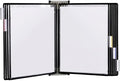Tarifold® Wall Mounted Reference and Display System, 10 Letter-Size Pockets, Anti Micro bial, Double-Sided Viewing, Black (WA271)