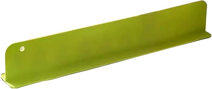 Washbasin Water Blocking Board, 16.5 Inch x 2.56 Inch x 1.9 Inch Green Silicone Splash Guard for Home (green)
