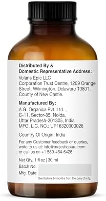 Majestic Pure Helichrysum Essential Oil for Diffuser - 1 fl oz | 100% Pure & Natural Essentials Oils for aromatherapy, massage blends and DIY home fragrance projects and room sprays