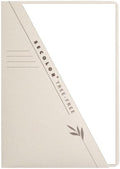 Jalema Tree-Free Insertion Folders, Natural Beige | Holds up to 20 sheets, cardboard made from agricultural waste, natural beige, for office, school or presentations