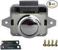 Encell Set of 5 Push Button Latch Cupboard for RV Camper Motor Home Caravan
