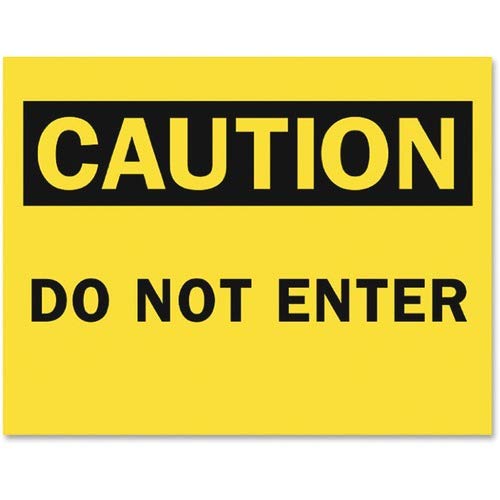 Sign Inserts, Do Not Enter, PK6