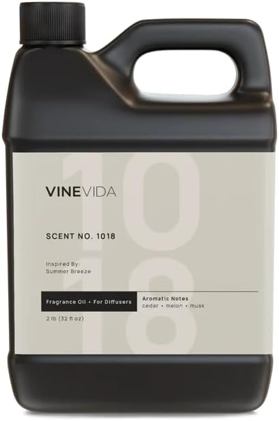 VINEVIDA (32oz) Hotel Fragrance Collection Diffuser Oil - Cold Air Diffuser for Home - Scent No.1018 Inspired by Ritz Carlton