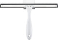 AmazerBath Squeegee for Shower Glass Doors - All-Purpose Squeegee with Hook for Windows, Mirrors, Tiles and Car Glass, 10 Inches