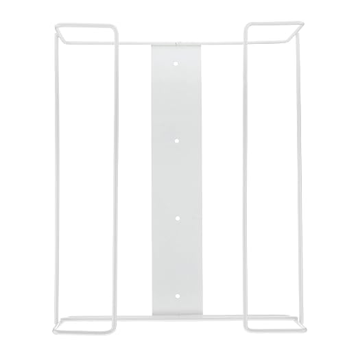 Dealmed 787235 Triple Wall Mount Glove Box Holder - Steel Organizer | Powder Coated Construction, 3 Dispenser Capacity, 11.5 W x 4.25 D x 14 H in, Open Wire Design, Fits Nitrile Latex Vinyl