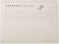 Jalema Tree-Free File Folders with Tabs, 10 Pack, Natural Beige | 10 folders, holds up to 100 sheets, cardboard made from agricultural waste, natural beige