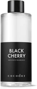 COCODOR Reed Diffuser Oil Refill/Black Cherry/6.7oz(200ml)/1 Pack/Aroma Therapy, Home Fragrance, Scented Oils, Oils for Reed Diffuser