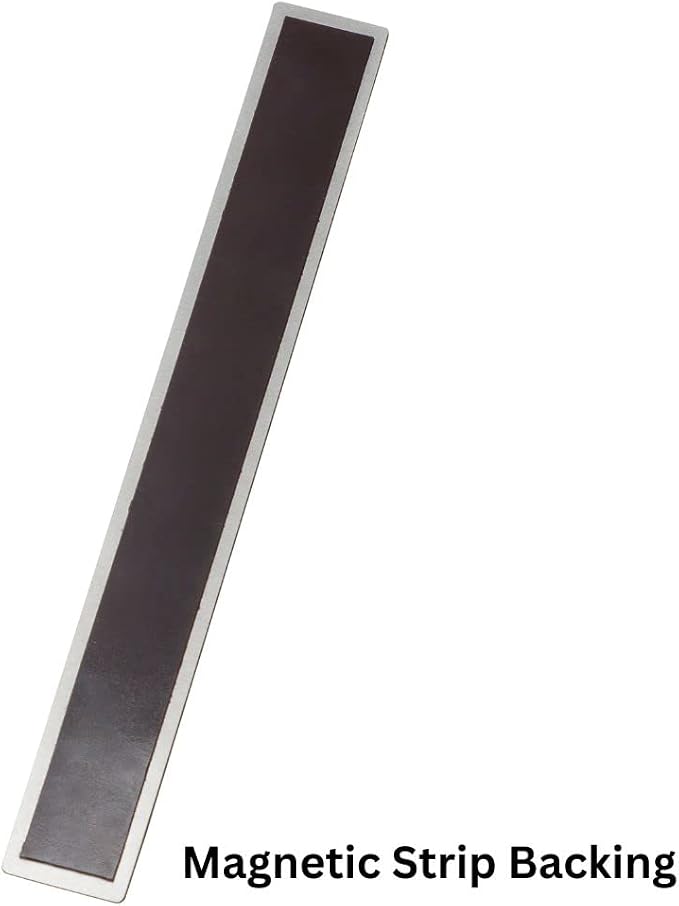 Tarifold Magnetic-Backed 4-Ring Display Supports, 1-Inch D-Ring, 5 Pack | 5 magnetic-backed 4-ring supports, 1-inch D-ring, portrait or landscape, aluminum composite, mounts to metal surfaces
