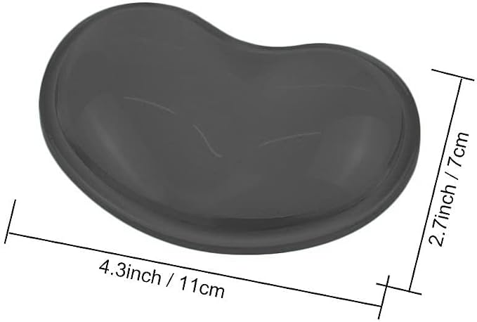 Gel Keyboard & Mouse Wrist Rest Set - Keyboard Wrist Rest Pad & Mouse Support for Office Gaming Pad Computer Laptop Ergonomic Comfortable Pain Relief- Pad Set (Mouse Support Set)