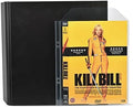 Tarifold DVD Storage Bundle, 100 Binder Sleeves and 4 Binders, 2-Ring Holes | Holds DVD, cover art and booklet, secure flap, 25 sleeves per binder, 120-micron polypropylene, saves up to 70% storage space