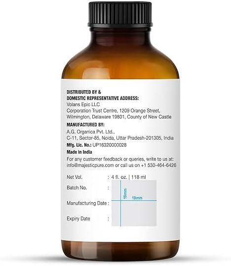 Majestic Pure Peppermint Essential Oil for Diffuser - 4 Fl Oz (Pack of 2) | 100% Natural Essentials Oils for home fragrance, diffuser use, massage, DIY candles, DIY soaps, Aromatherapy