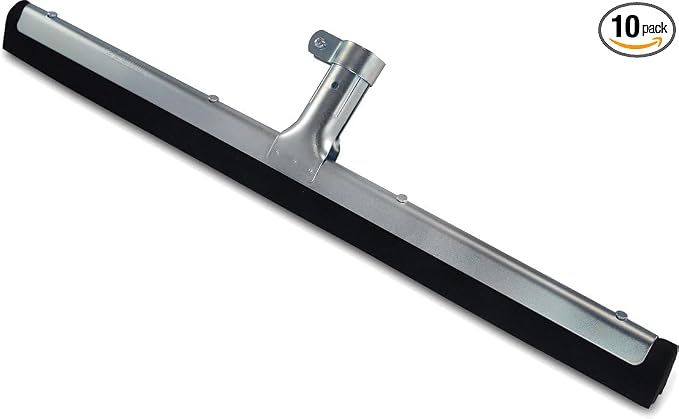 Unger Professional AquaFlex Uneven Surface Floor Squeegee, 18" (Pack of 10)