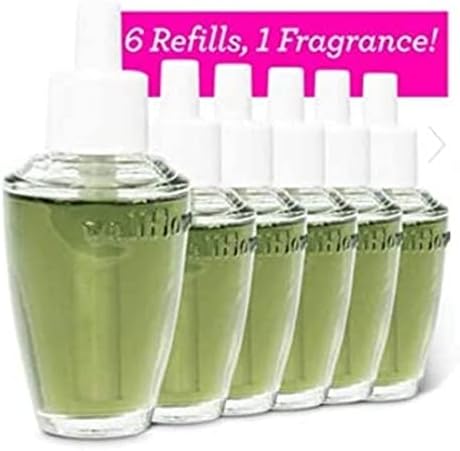 Bath and Body Works 6 Piece Pack Fresh Balsam (0.8 fl oz / 24 mL) Wallflowers Fragrance Refill
