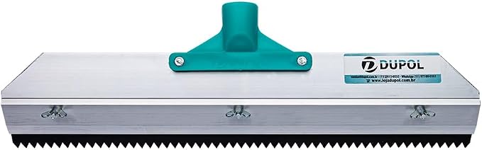 Epoxy Floor Squeegees - Notched Squeegee 16" are Used to Apply Heavy coatings Such as epoxy, Urethane, Cement Self-Leveling. The Best Serrated