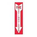 Tarifold P1949EX Safety Sign Inserts, "Exit" (Pack of 6)