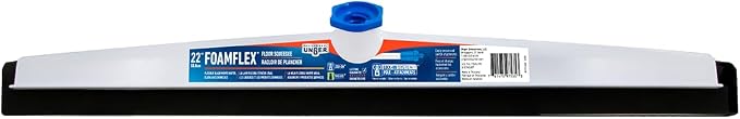 Unger AquaFlex 22" Floor Squeegee with Splash Guard