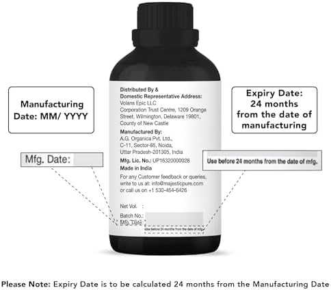 Majestic Pure Essential Oil with Glass Dropper - 100% Pure and Natural - Essential Oils for Diffuser, Aromatherapy, Soap and Candle Making, Sandalwood Essential Oil, Sandalwood Oil, 1 Fl Oz | 100% Natural Essentials Oils Ideal for Humidifier, Air Fresh...