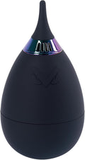 VSGO Camera Air Blower for Lens and Sensor Cleaning, Black+Colorful Ring | One-Way Air Valve; Tumbler Base Keeps Nozzle Raised; Soft Silicone Body; Easy-Squeeze Design; Pocket-Friendly Carry