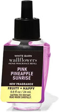 Bath & Body Works Pink Pineapple Sunrise Wallflowers Fragrance Refill 0.8 Oz (Pink Pineapple Sunrise)