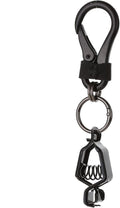 Heavy Duty Glove & Hat Clip with Carabiner, All-Metal Spring Clamp Work Glove Holder for Tool Belt, Harness, Backpack