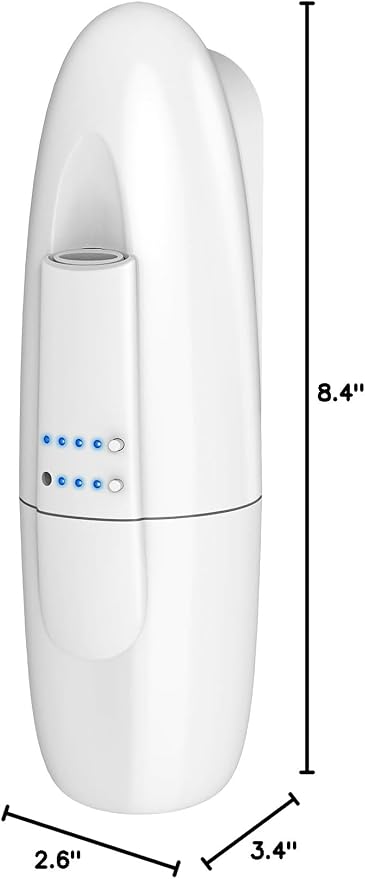 Waterless Nano Scent Air Machine for Home, Plug-in Cold-Air Essential Oil Diffuser, Luxury Hotel Fragrance Atomizer, Professional Aromatherapy Device for Large Room & Office, 100ml, White