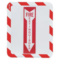 Sign Holder, Adhesv, Fire Extinguisher, PK2