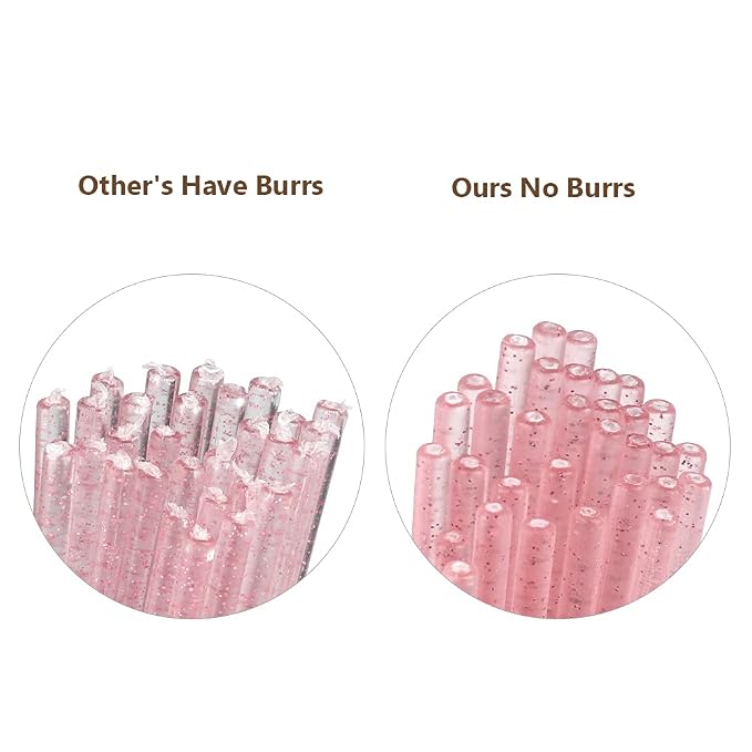 G2PLUS Micro Swabs, 500PCS Disposable Micro Applicator Brushes and Swabs | Black Tips for Lash Extension Prep, Nail Art Cleanup, Makeup Correction, Detailed Beauty Work and Professional Salon Use