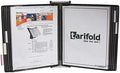 Tarifold VEO Wall Display Unit with 10 Black Pockets